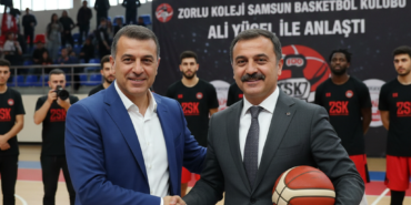 Zorlu Koleji Samsun Basketbol Kulubu Ali Yucel ile Anlasti gemini