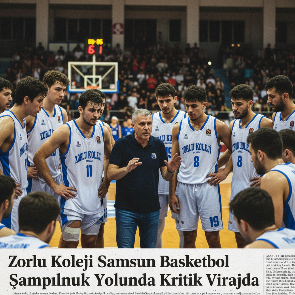 Zorlu Koleji Samsun Basketbol Sampiyonluk Yolunda Kritik Virajda gemini