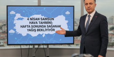 4 Nisan Samsun Hava Tahmini Hafta Sonunda Saganak Yagis Bekleniyor gemini