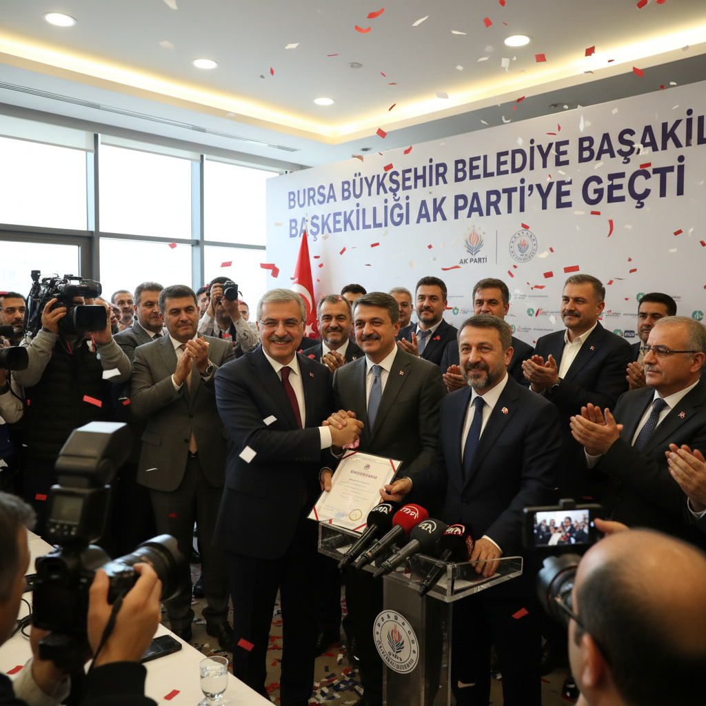 Bursa Buyuksehir Belediye Baskanvekilligi AK Partiye Gecti gemini