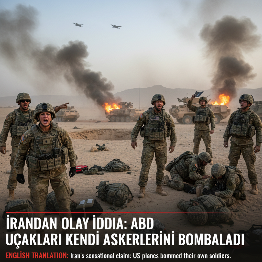 Irandan olay iddia ABD ucaklari kendi askerlerini bombaladi gemini