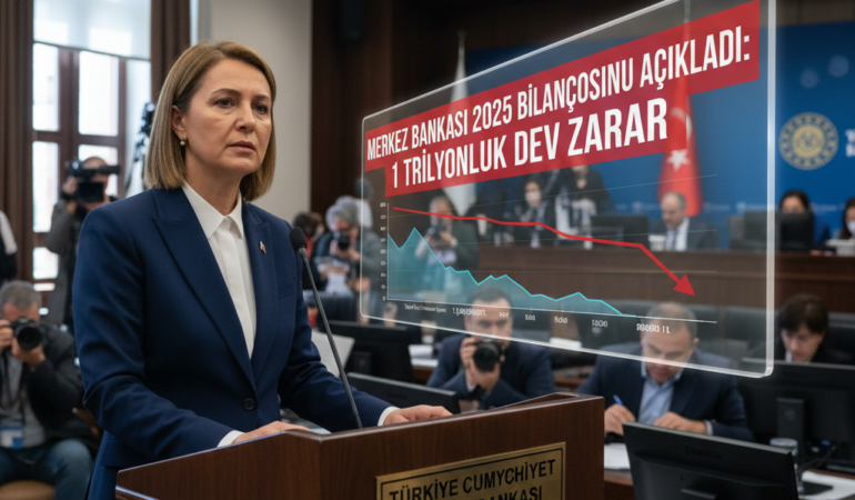 Merkez Bankasi 2025 Bilancosunu Acikladi 1 Trilyonluk Dev Zarar gemini