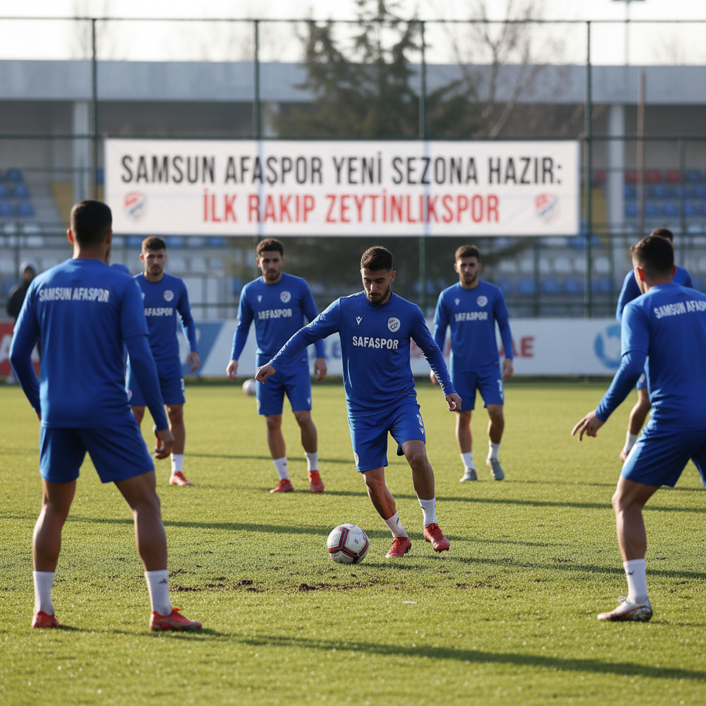 Samsun AFASPOR Yeni Sezona Hazir Ilk Rakip Zeytinlikspor gemini