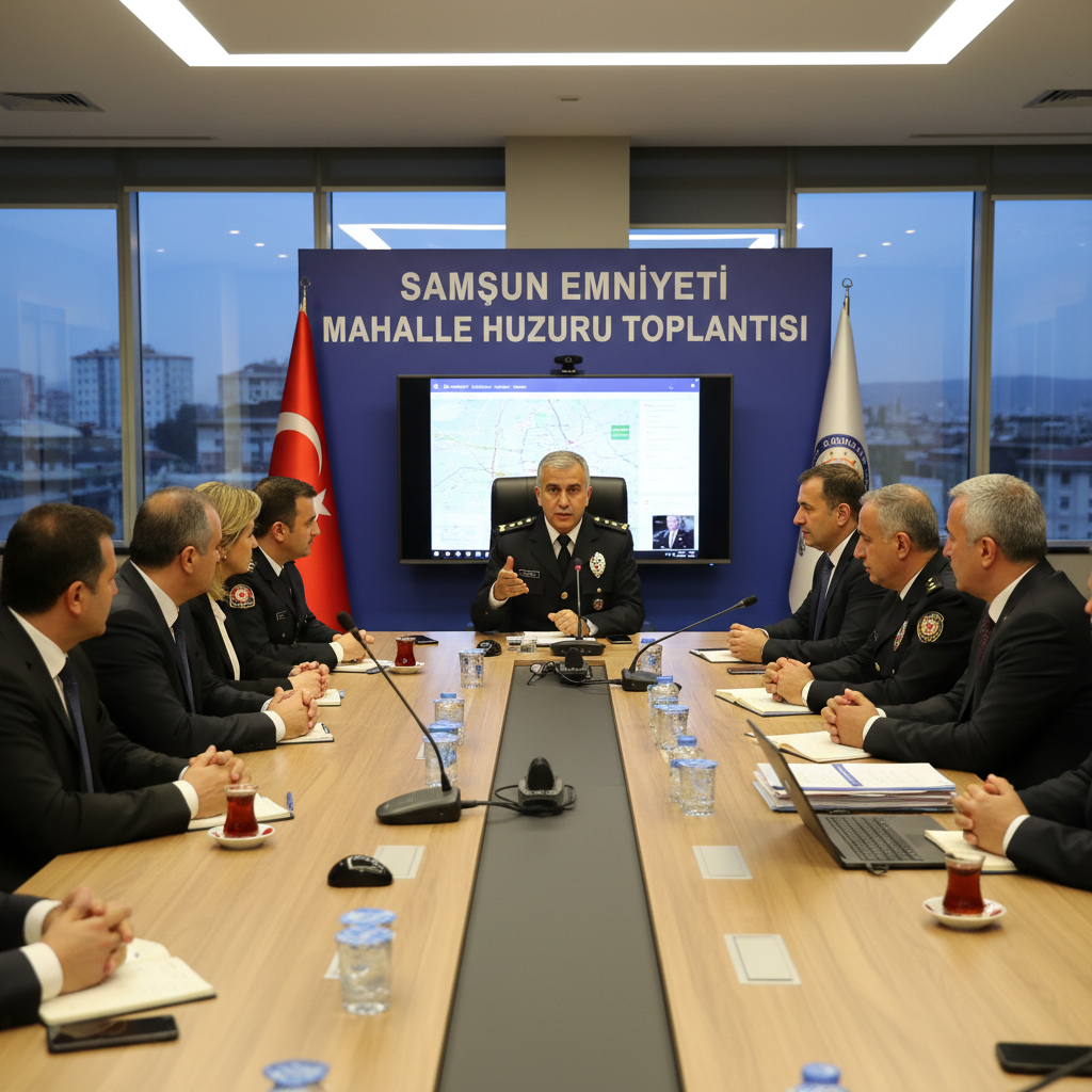 Samsun Emniyetinden Mahalle Huzuru Icin Kritik Guvenlik Toplantisi gemini