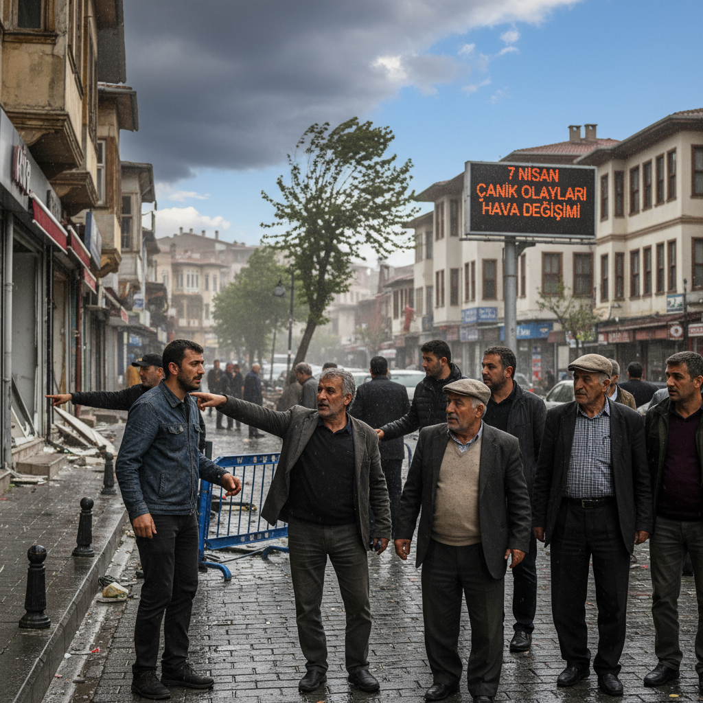 Samsunda 7 Nisan Gundemi Canikte Olaylar ve Hava Degisimi gemini