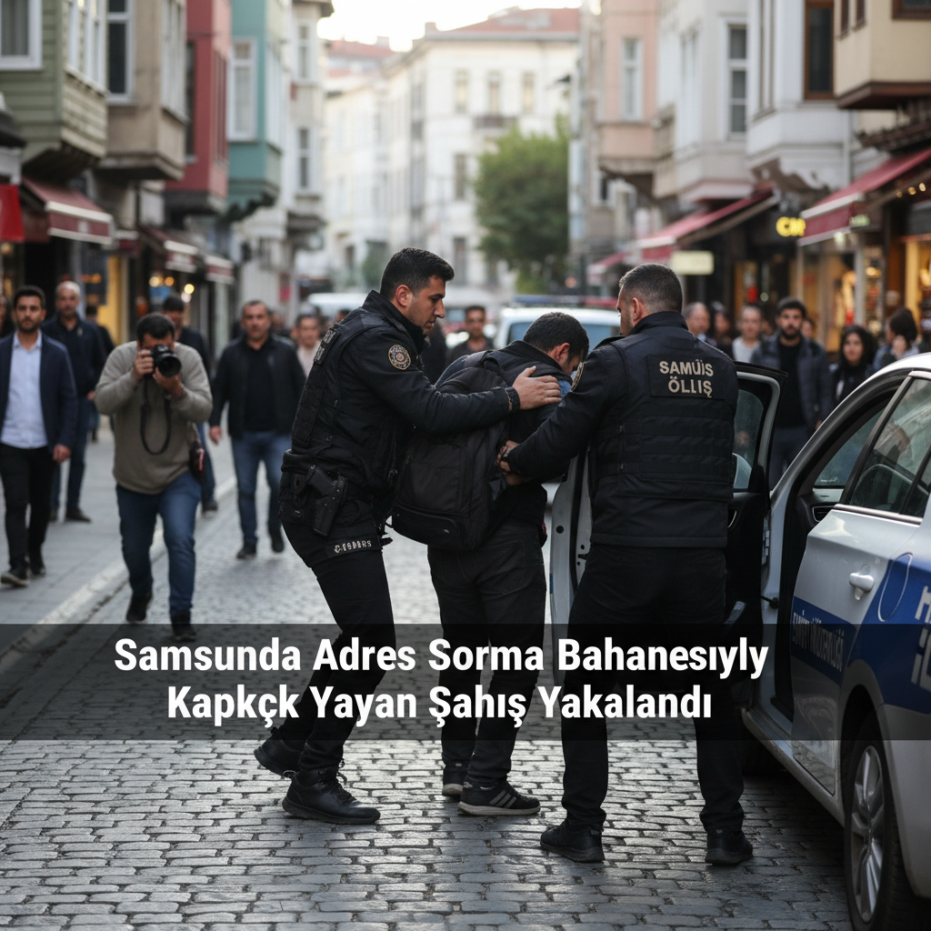 Samsunda Adres Sorma Bahanesiyle Kapkac Yapan Sahis Yakalandi gemini