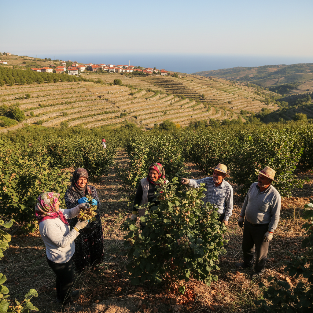 Samsunda Findikta Yeni Donem Terasli Bahceler Verimi Katliyor gemini