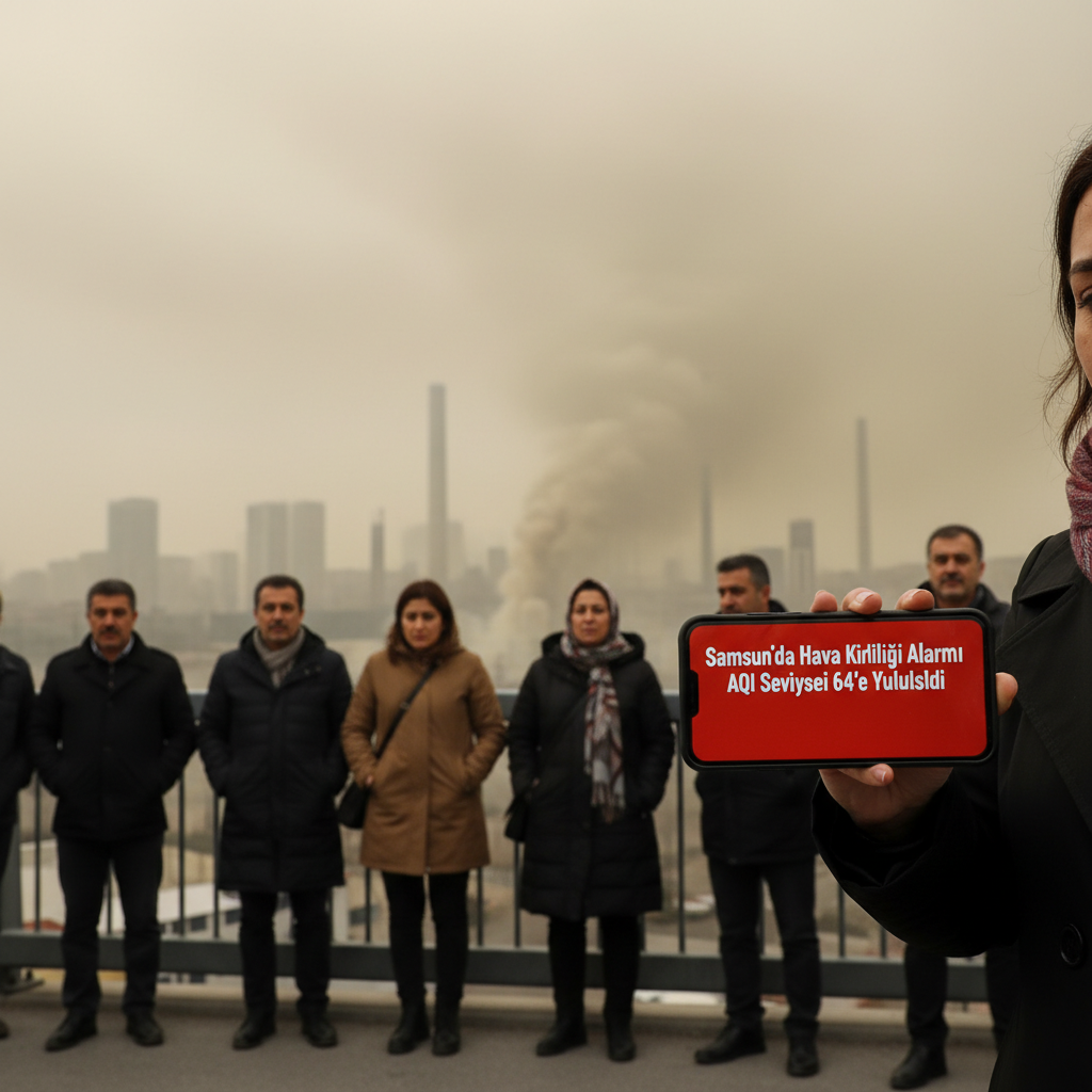 Samsunda Hava Kirliligi Alarmi AQI Seviyesi 64e Yukseldi gemini