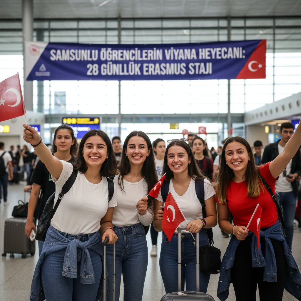 Samsunlu Ogrencilerin Viyana Heyecani 28 Gunluk Erasmus Staji gemini