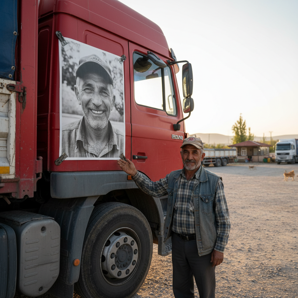 Samsunlu Tir Soforunden Ilginc Hareket Arkaya Fotografini Asti gemini