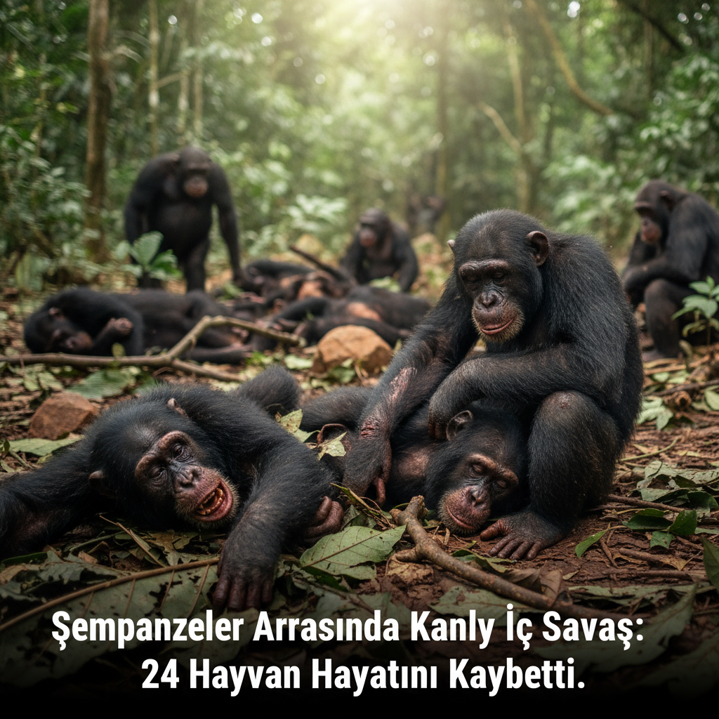 Sempanzeler Arasinda Kanli Ic Savas 24 Hayvan Hayatini Kaybetti gemini