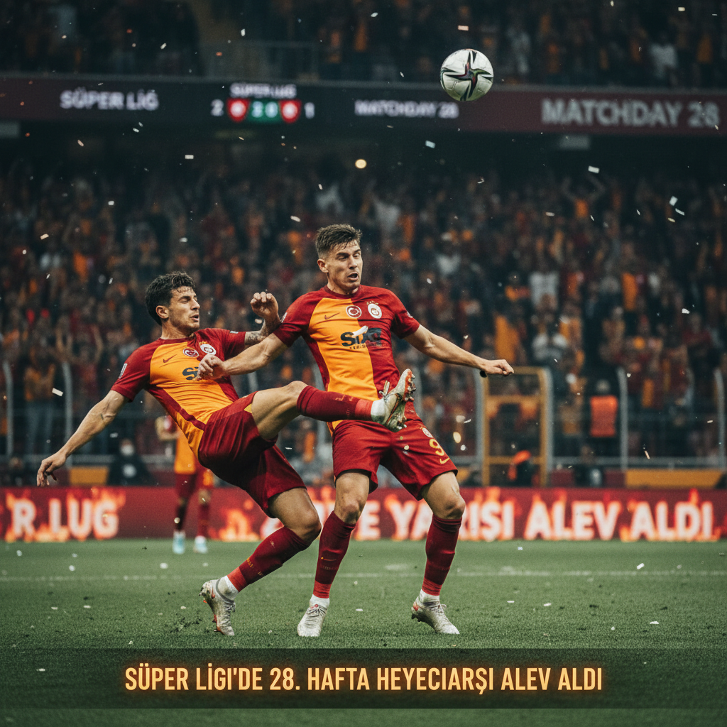Super Ligde 28. Hafta Heyecani Zirve Yarisi Alev Aldi gemini