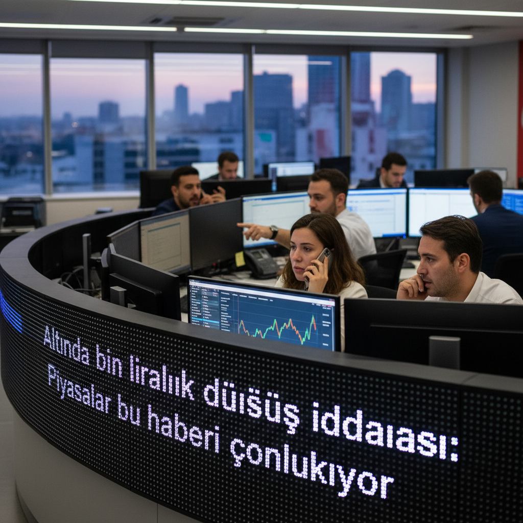 Altinda bin liralik dusus iddiasi Piyasalar bu haberi konusuyor gemini