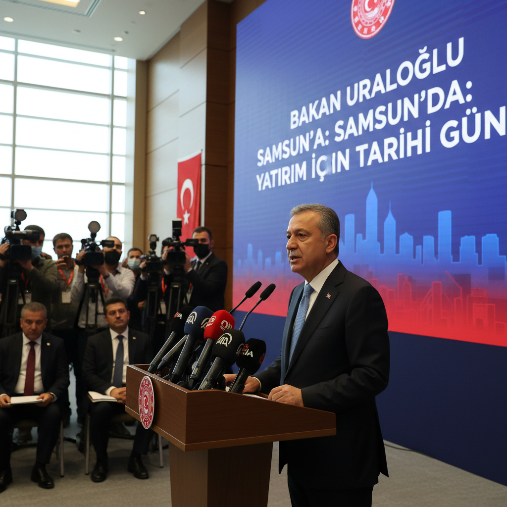 Bakan Uraloglu Samsunda Iki Buyuk Yatirim Icin Tarihi Gun gemini