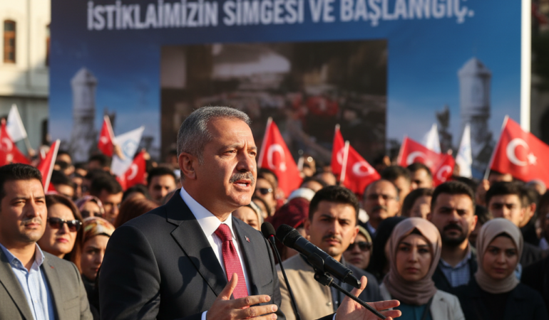 Bakan Yerlikayadan Samsun Mesaji Istiklalimizin Simgesi ve Baslangic gemini
