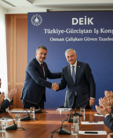 DEIK Turkiye Gurcistan Is Konseyinde Osman Caliskan Guven Tazeledi gemini