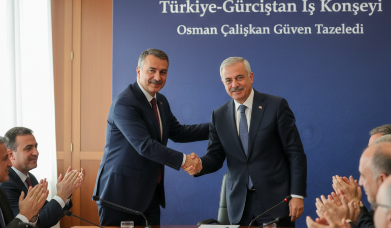 DEIK Turkiye Gurcistan Is Konseyinde Osman Caliskan Guven Tazeledi gemini