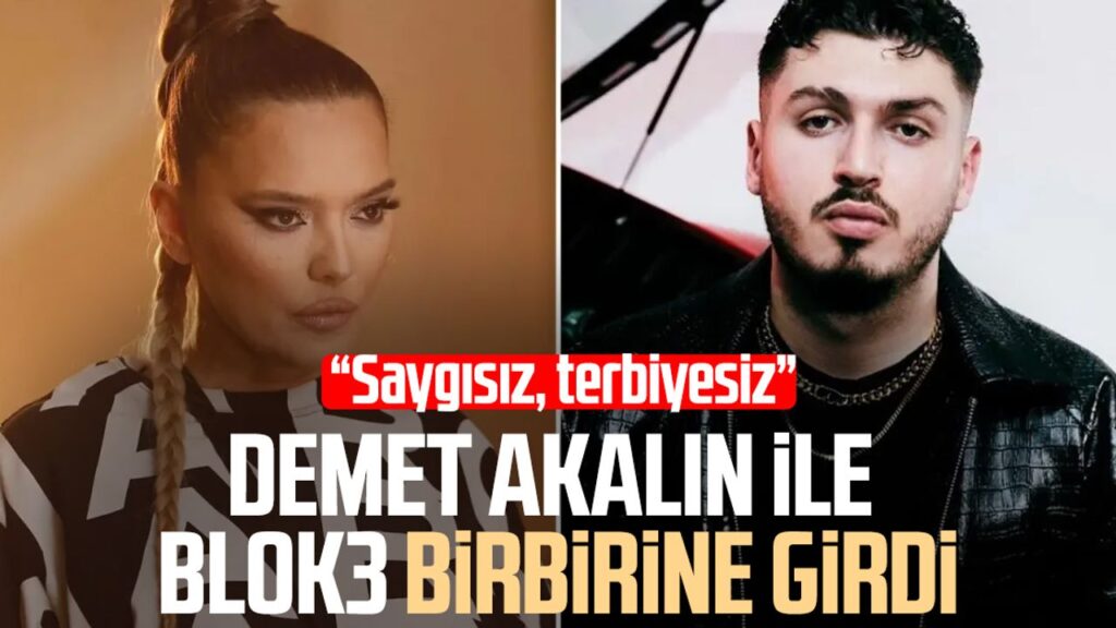 Demet Akalin ve Blok3 Arasinda Spotify Kavgasi Sert Sozler featured