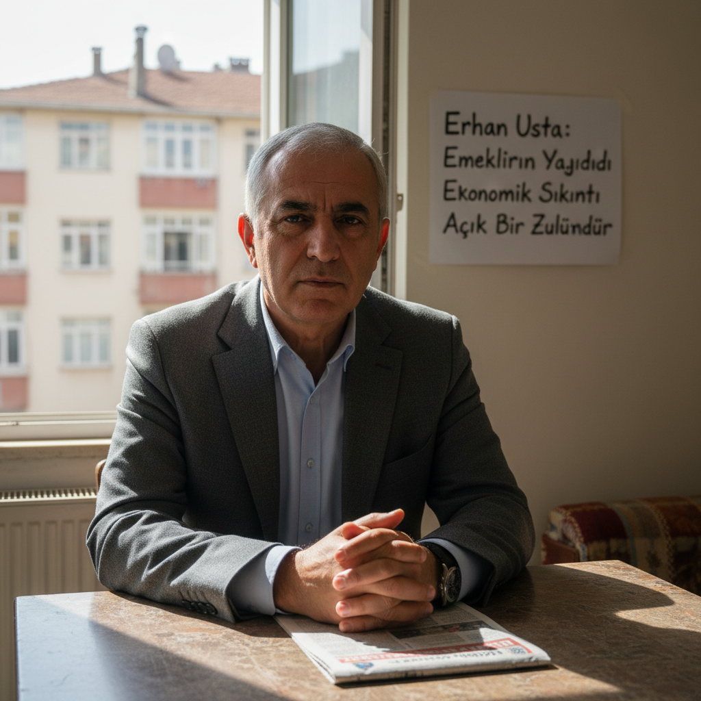 Erhan Usta Emeklilerin Yasadigi Ekonomik Sikinti Acik Bir Zulumdur gemini
