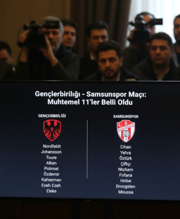 Genclerbirligi Samsunspor Maci Muhtemel 11ler Belli Oldu gemini