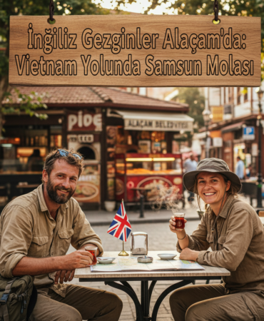 Ingiliz Gezginler Alacamda Vietnam Yolunda Samsun Molasi gemini