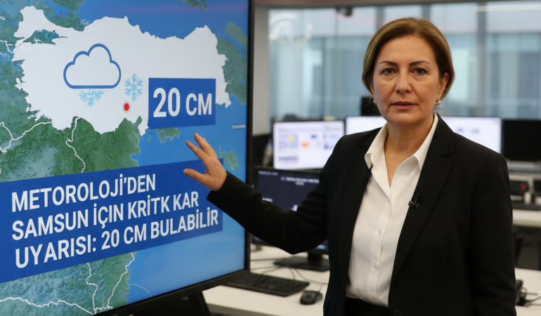 Meteorolojiden Samsun Icin Kritik Kar Uyarisi 20 CM Bulabilir gemini