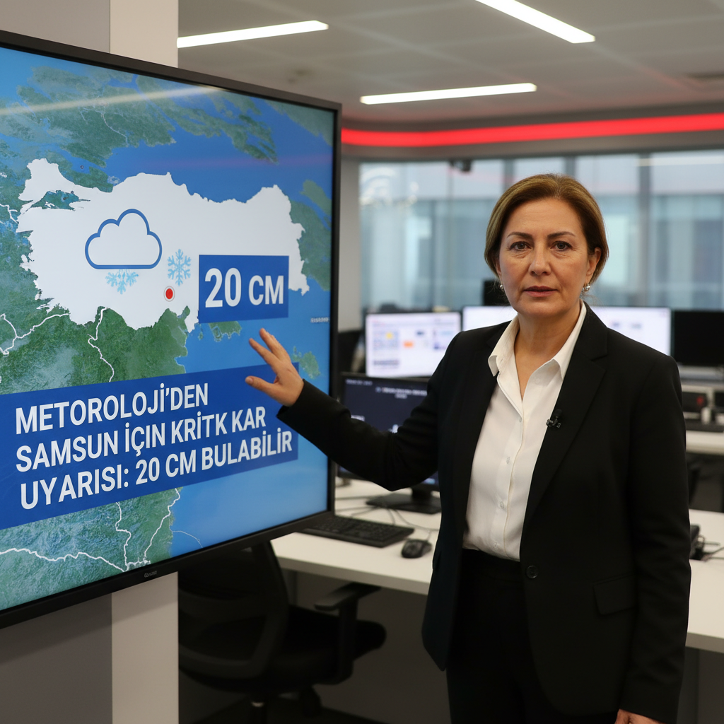 Meteorolojiden Samsun Icin Kritik Kar Uyarisi 20 CM Bulabilir gemini