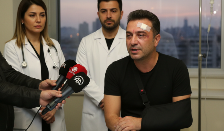 Sahne kazasi geciren Serdar Ortactan saglik durumu aciklamasi gemini