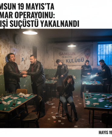 Samsun 19 Mayista kumar operasyonu 5 kisi sucustu yakalandi gemini