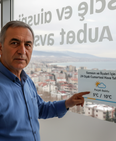 Samsun ve Ilceleri Icin 24 Ocak Cumartesi Hava Tahmini gemini