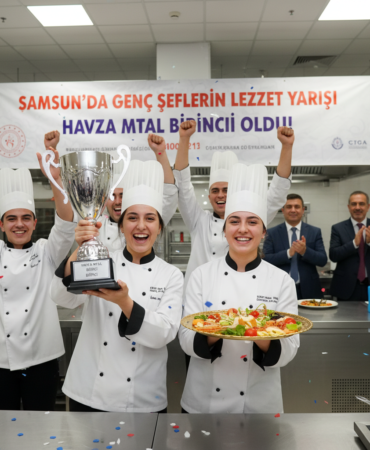Samsunda Genc Seflerin Lezzet Yarisi Havza MTAL Birinci Oldu gemini