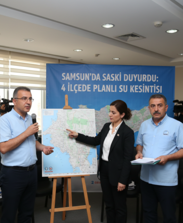 Samsunda SASKI Duyurdu 4 Ilcede Planli Su Kesintisi gemini