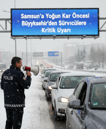 Samsunda Yogun Kar Oncesi Buyuksehirden Suruculere Kritik Uyari gemini
