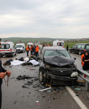 Samsunda cenaze donusu feci kaza Karsi seride gecip dehset sacti gemini