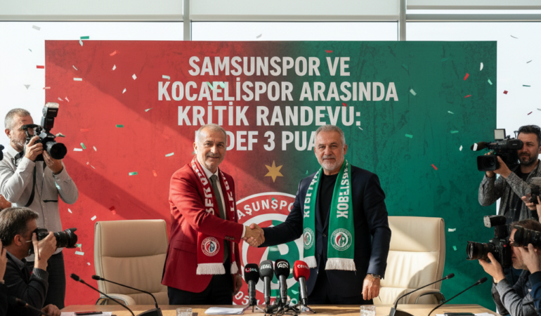Samsunspor ve Kocaelispor Arasinda Kritik Randevu Hedef 3 Puan gemini