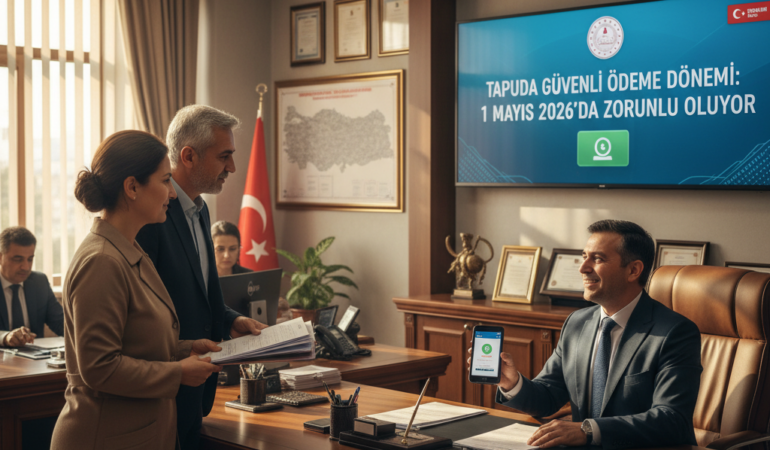 Tapuda Guvenli Odeme Donemi 1 Mayis 2026da Zorunlu Oluyor gemini