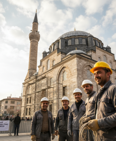 Terme Yeni Camide Restorasyon Tamamlaniyor Tarih Canlaniyor gemini