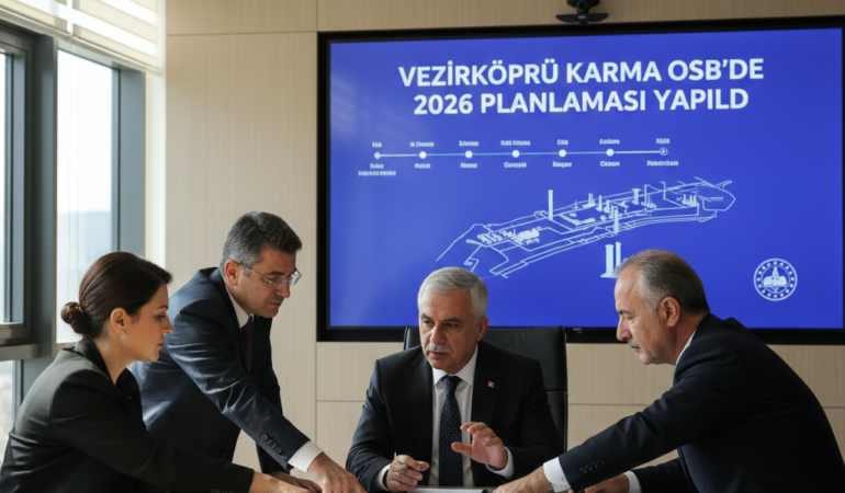 Vezirkopru Karma OSBde 2026 Planlamasi Yapildi gemini