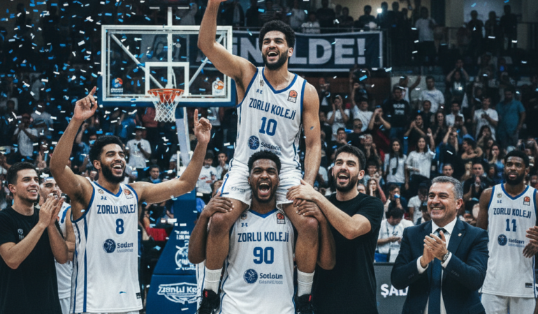 Zorlu Koleji Samsun Basketbol 2 uzatma sonunda finalde gemini