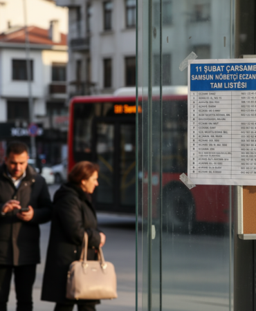 11 Subat Carsamba Samsun Nobetci Eczaneler Tam Listesi gemini