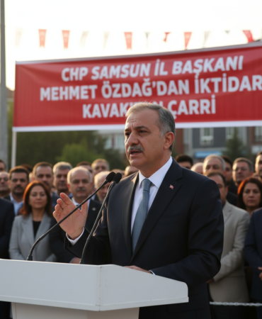 CHP Samsun Il Baskani Mehmet Ozdagdan Iktidara Kavaktan Cagri gemini