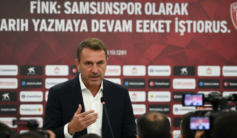 Fink Samsunspor Olarak Tarih Yazmaya Devam Etmek Istiyoruz gemini