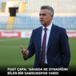 Fuat Capa Sahada Ne Oynadigini Bilen Bir Samsunspor Vardi gemini