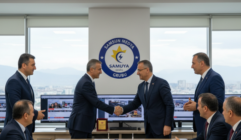 KARDEF Heyeti Samsun Medya Grubunu Ziyaret Ettii gemini