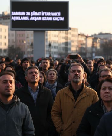 Samsun 26 Subat Iftar Vakti Aciklandi Aksam Ezani Kacta gemini