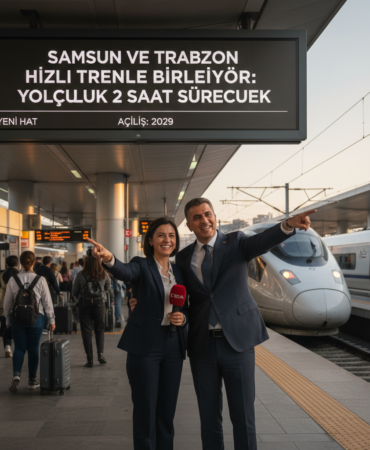 Samsun ve Trabzon Hizli Trenle Birlesiyor Yolculuk 2 Saat Surecek gemini