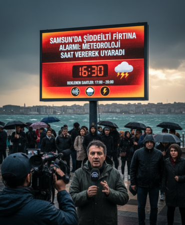 Samsunda Siddetli Firtina Alarmi Meteoroloji Saat Vererek Uyardi gemini 1