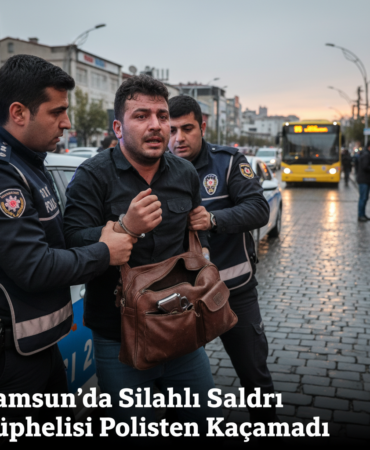 Samsunda Silahli Saldiri Suphelisi Polisten Kacamadi gemini