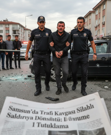 Samsunda Trafik Kavgasi Silahli Saldiriya Donustu 1 Tutuklama gemini