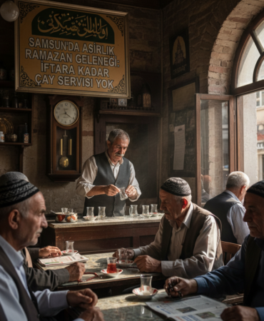 Samsunda asirlik Ramazan gelenegi Iftara kadar cay servisi yok gemini